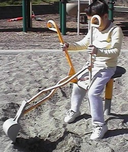 Fully open, It would dig better, 6inches low on sand